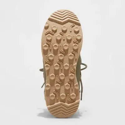 All In Motion Women's Lace-Up Ankle Winter Boots Water-Repellent Firefly Snow Boots