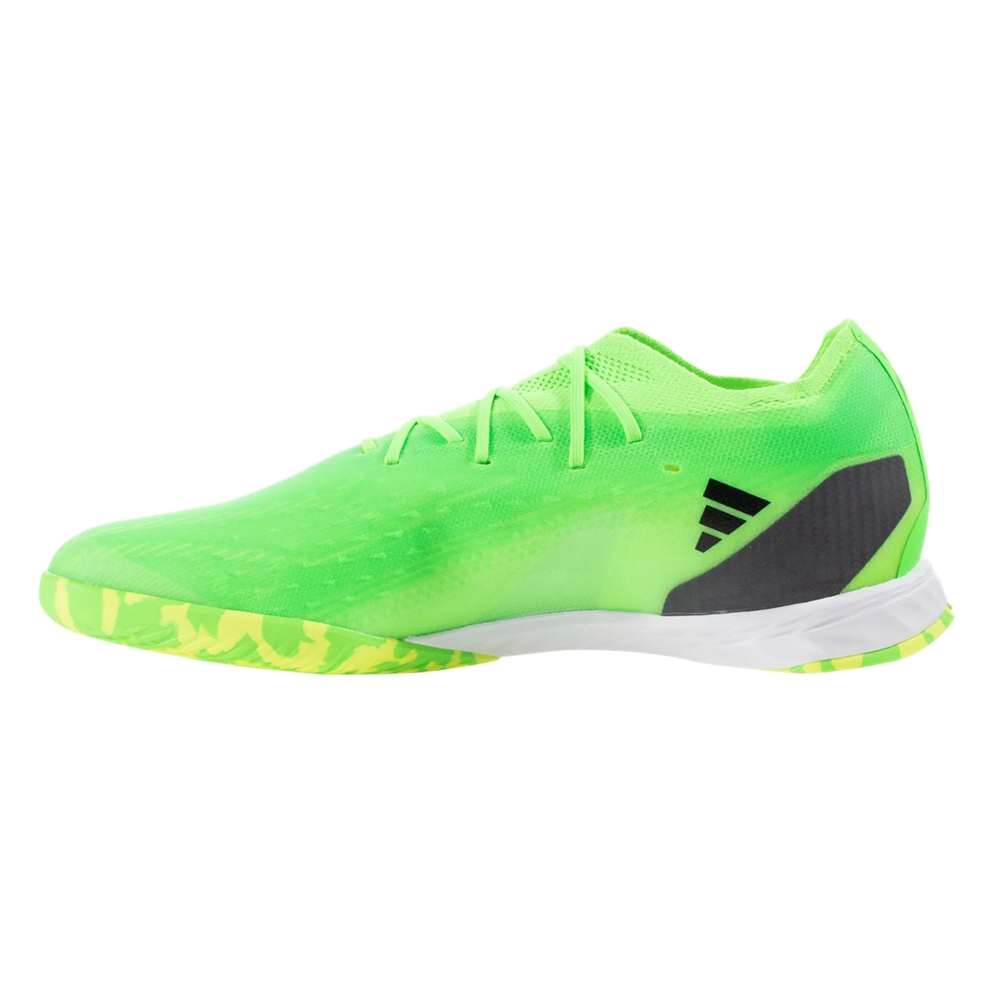 Adidas X-plr Path Running Shoes adidas X Speedportal.1 IN Indoor Soccer Shoe - Solar Green/Core Black/Solar Yellow