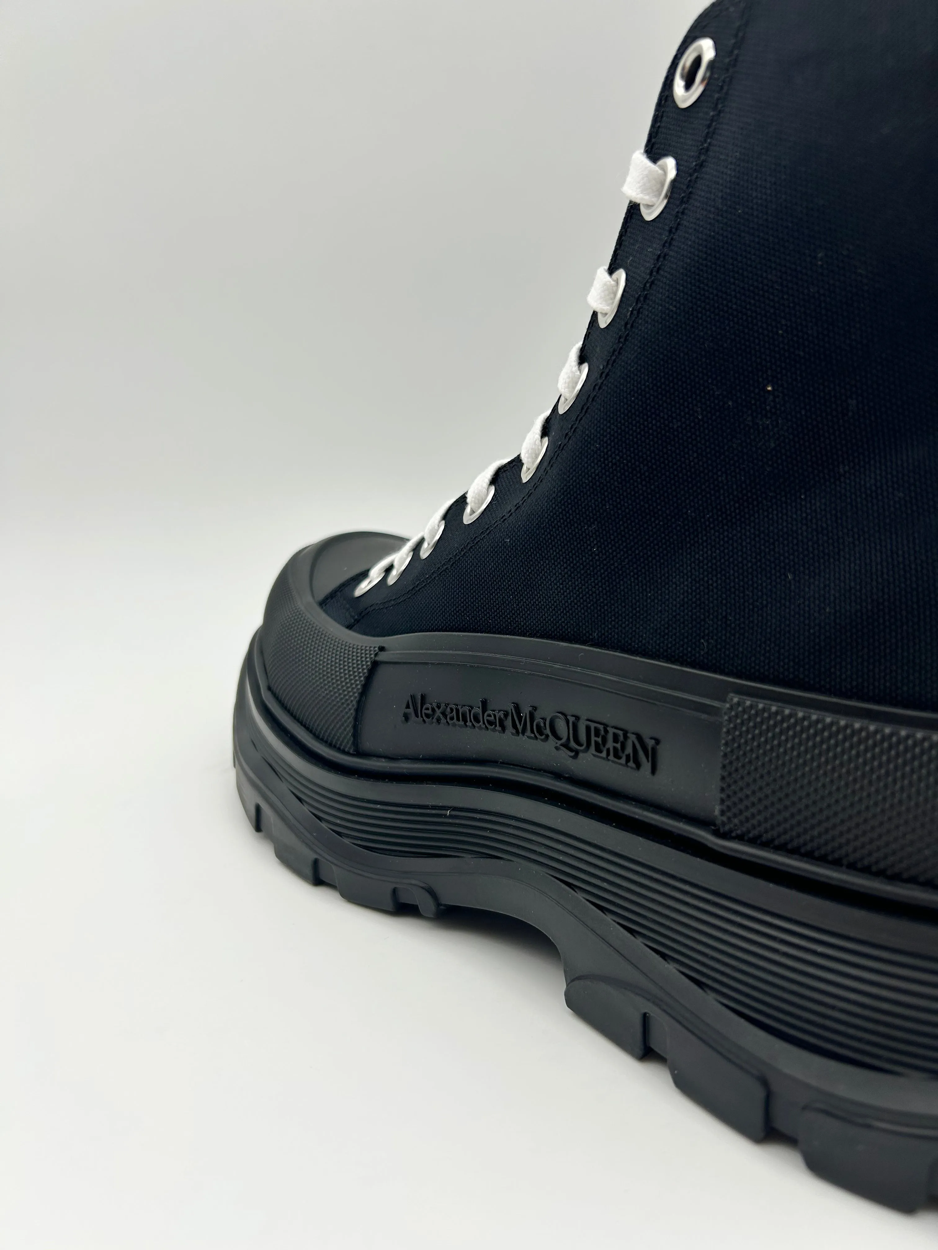 Crepe Sole Boots Canvas Boots