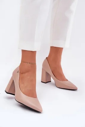Ankle Strap High Heels Sandals Block heel pumps