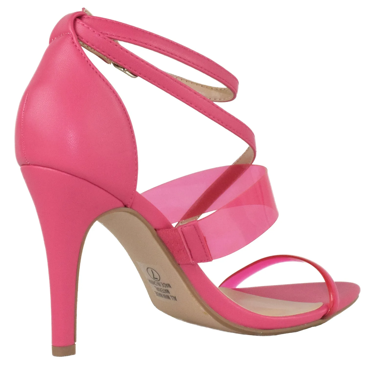 Highest High Heel LULU-S Fuchsia Delicious