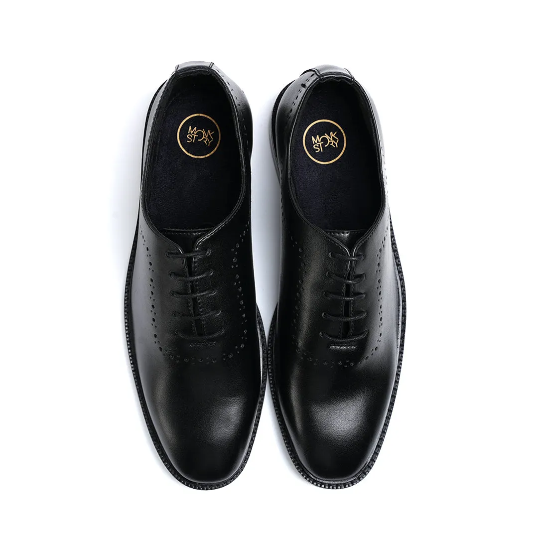 Monkstory Classic Oxford Lace-ups - Matte Black Asics Gel Contend 4 Running Shoe Review