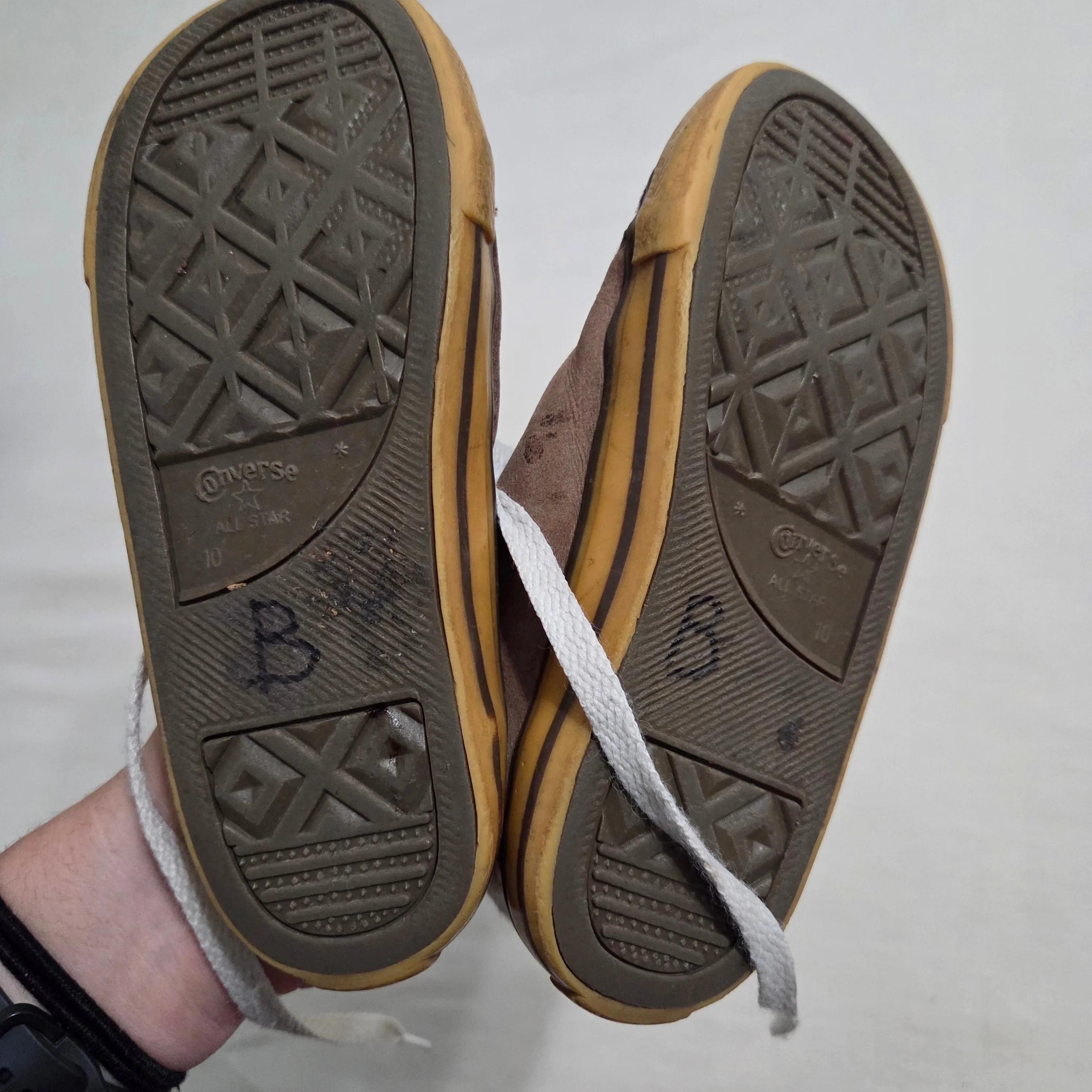 Foot Locker Asics Running Shoes Converse Brown Leather High Tops toddler 10