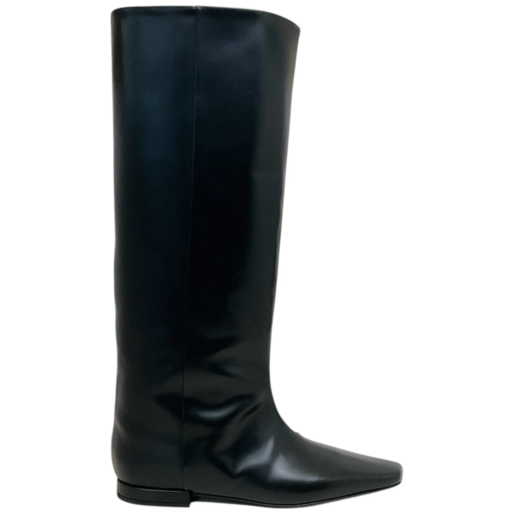 Loulou Studio Black Leather Lirone Boots Adidas Safety Shoes Steel Toe