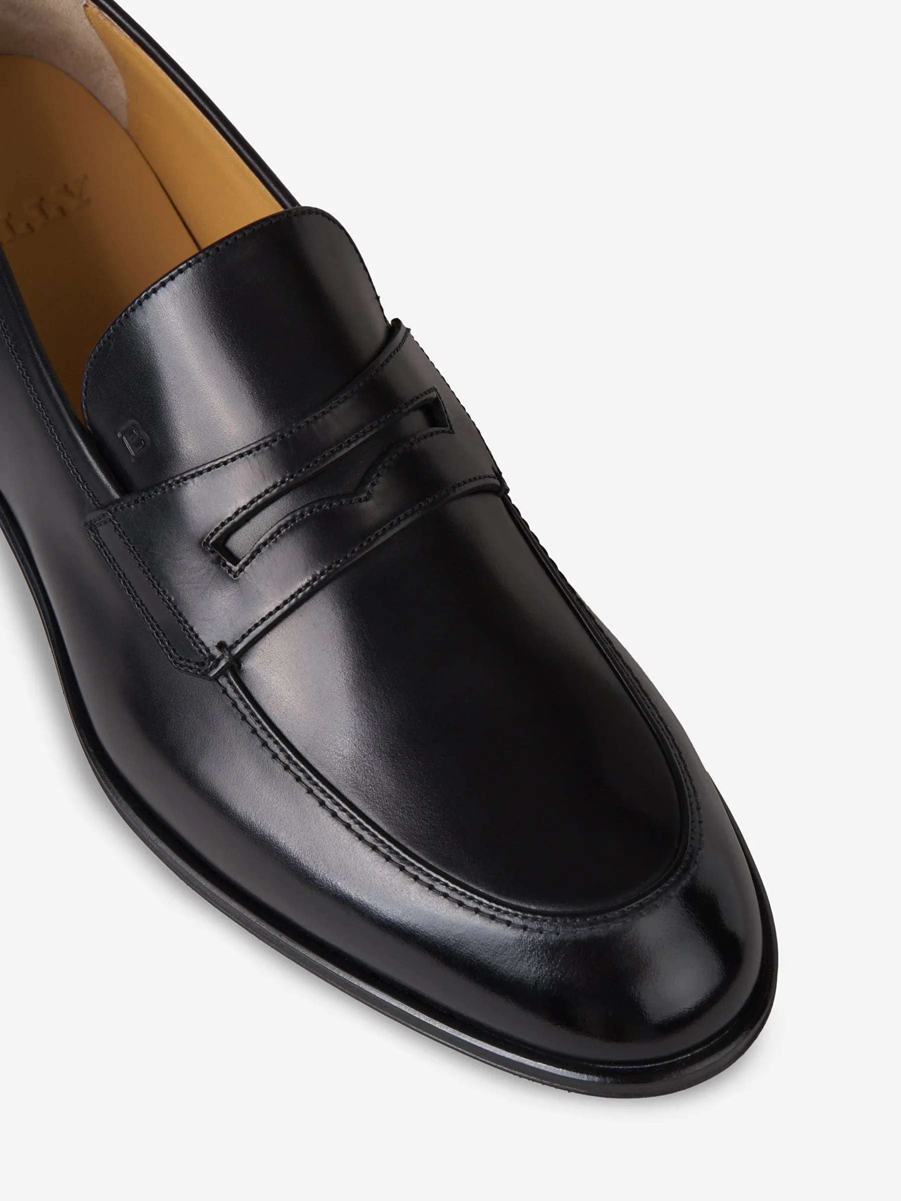 Old Man Loafers Bally Web Penny Loafers