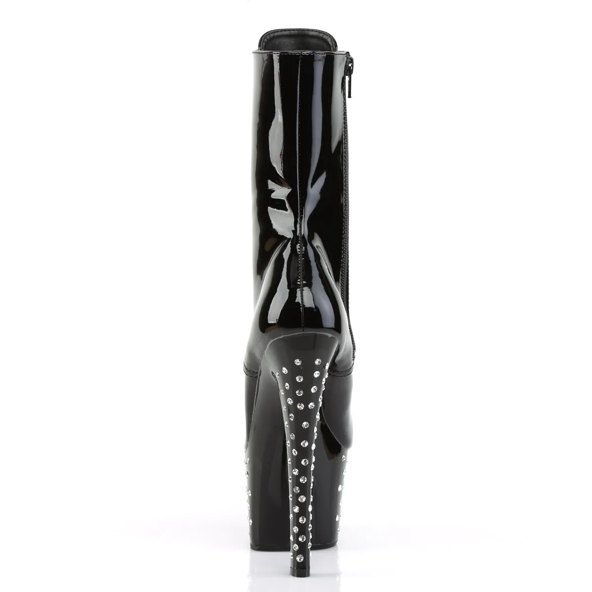STARDUST-1020-7 Pleaser Black Sexy Platform Shoes (Pole Dancing Heels) Tokidoki Asics Shoes