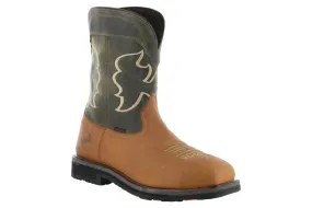 Good Work Boots For Walking Hoss Showdown Composite Toe Western Boot Olive