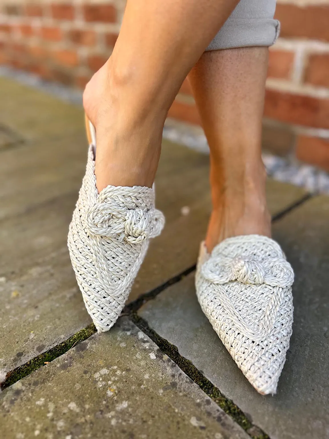 Stone Pointed Toe Slip On Shoes Asics Shoes Novak Djokovic