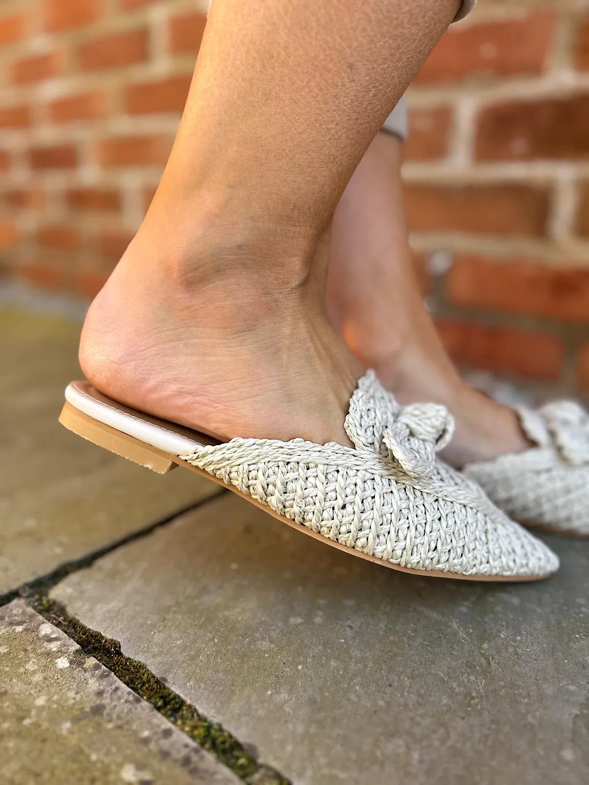 Asics Ironman Shoes Stone Pointed Toe Slip On Shoes