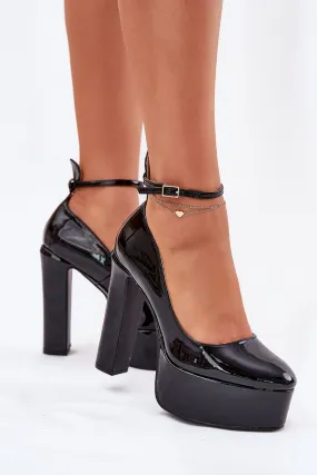 Block heel pumps High Heel Inserts Weight Shifting