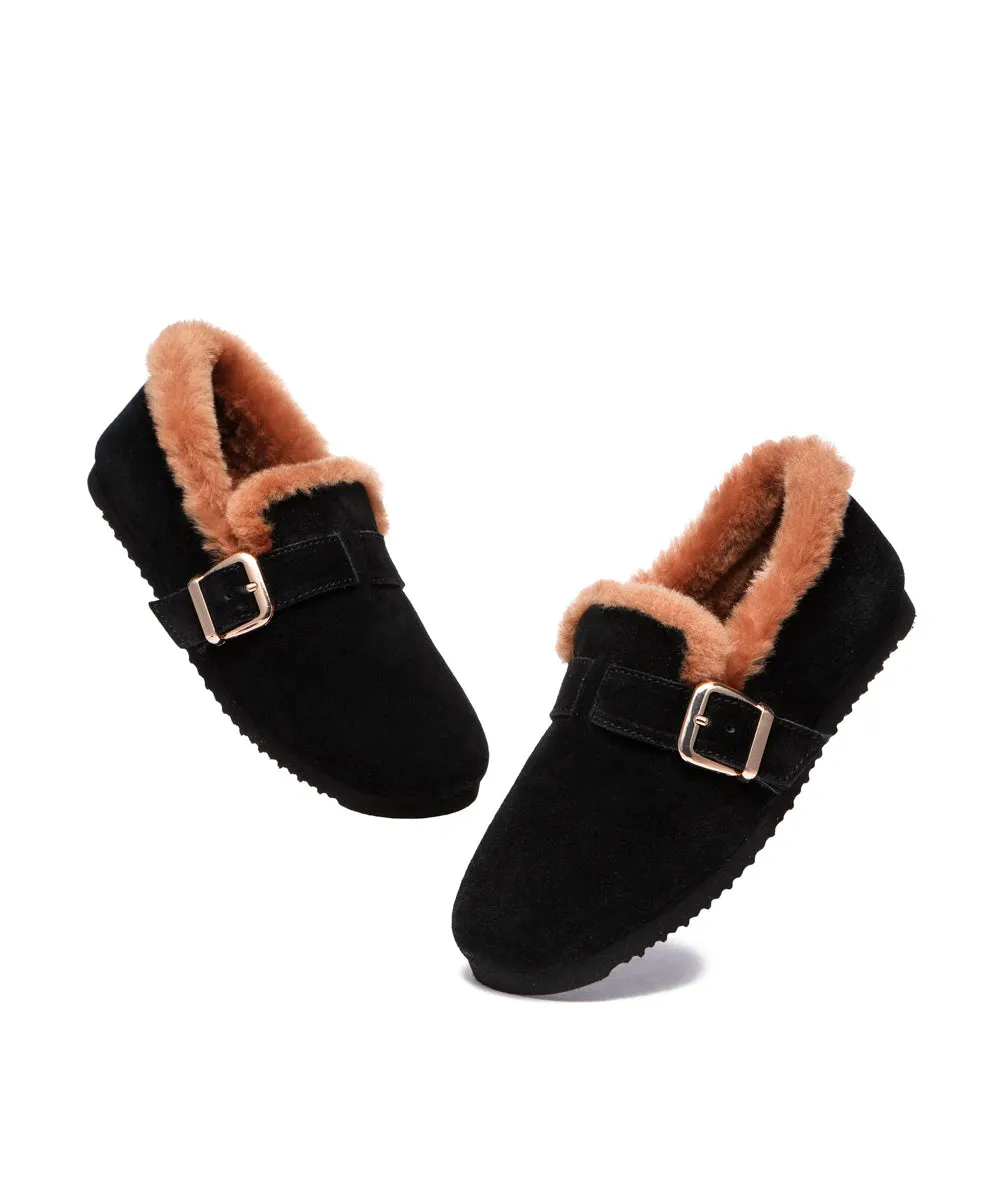 Women's UGG Monica Loafers Ostrich Leather Loafers