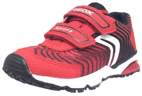 Geox Boy's Bernie Red & Black Double Hook and Loop Strap Sneaker Asics Nitrofuze 2 Running Shoes
