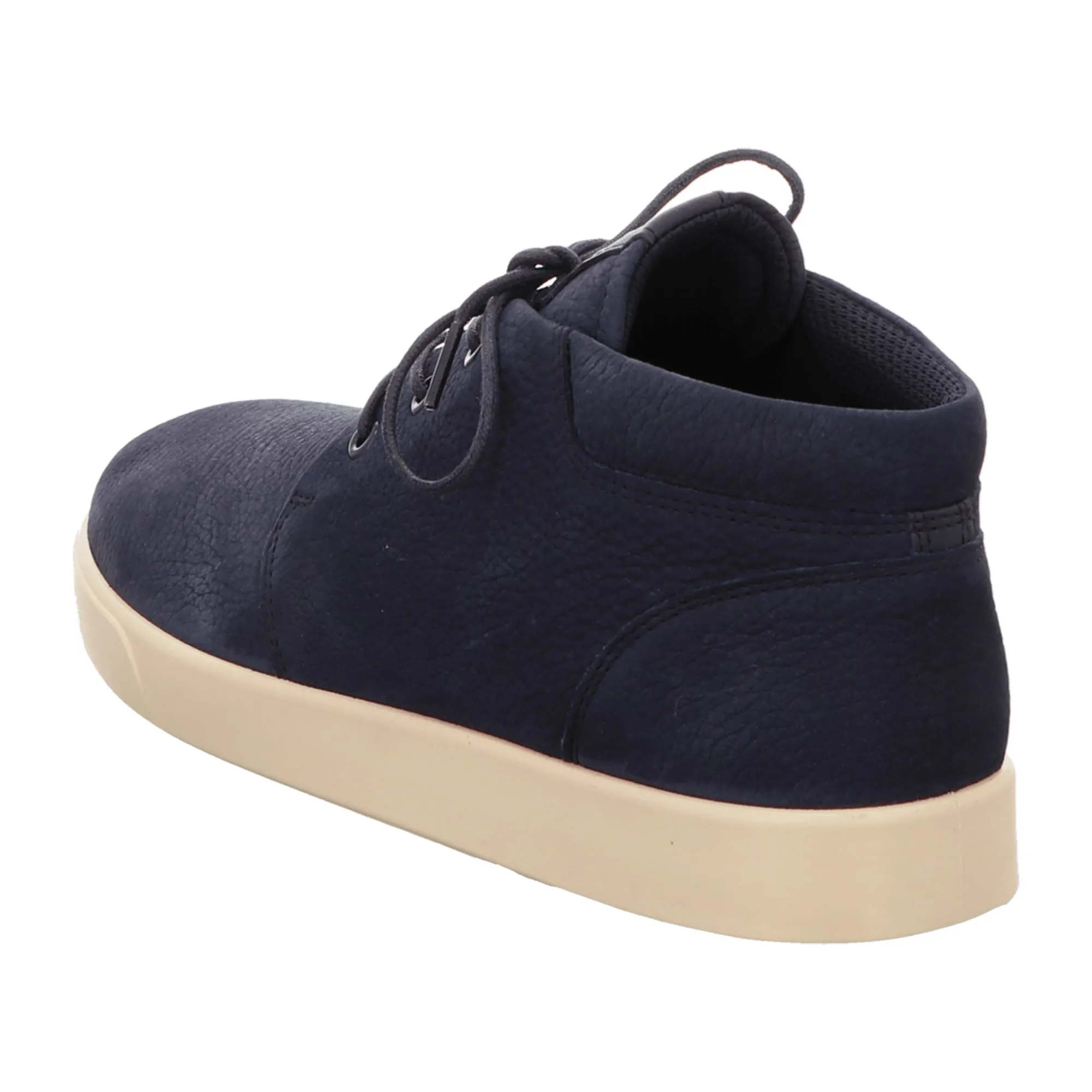 Ecco Men's STREET Casual Sneakers, Stylish Blue Best Adidas Shoe For Flat Feet