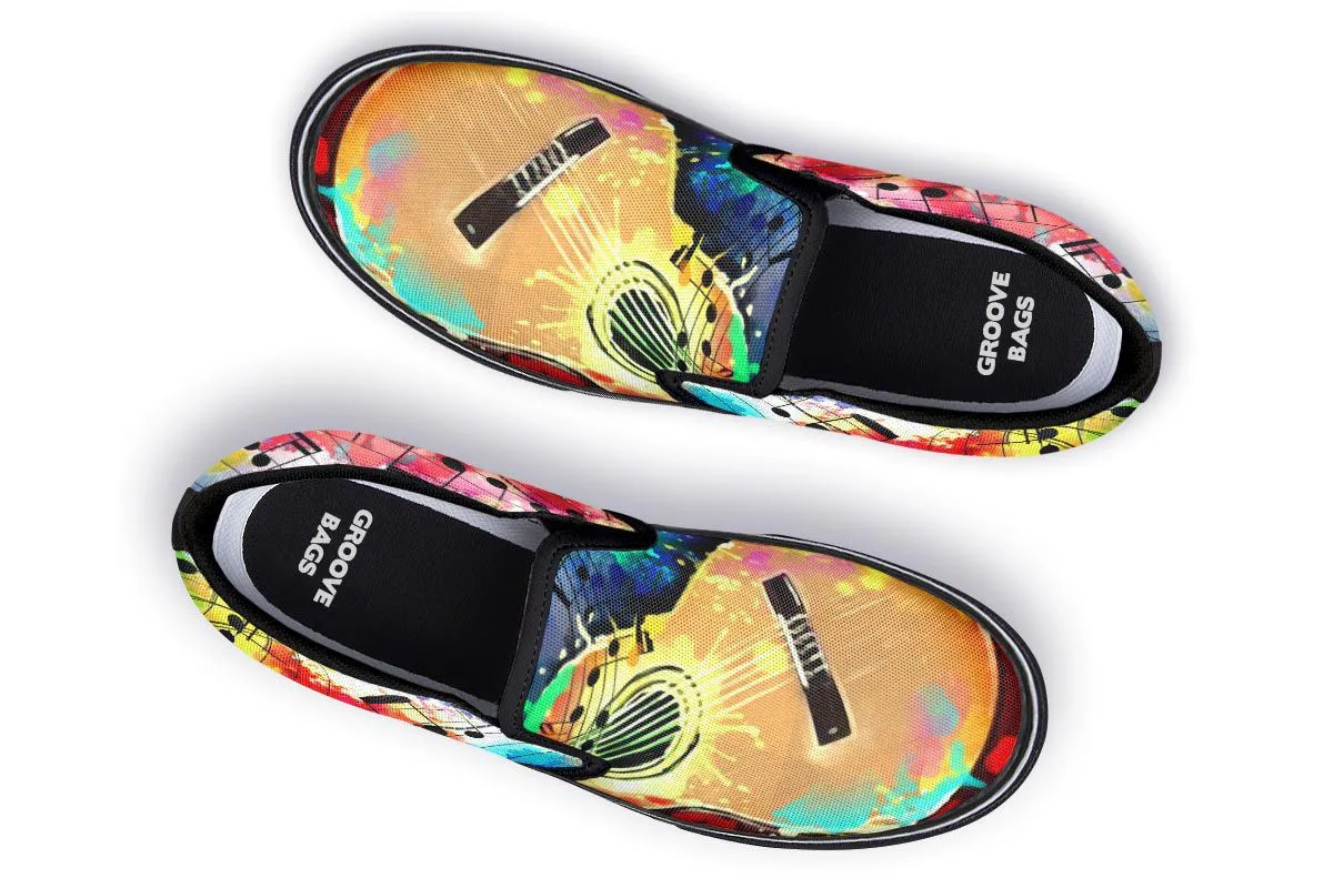 Best Asics Shoes 2024 Artistic Guitar Shoes Slip-On Shoes