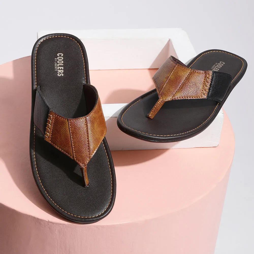 Coolers By Liberty AVN-13 Casual Tan Slippers & Flip-Flop For Men Grogu Slippers