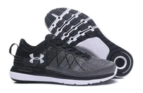 Under Armour Threadborne Fortis 3 Flyknit Commit Black Sneaker Asics Low Profile Running Shoes