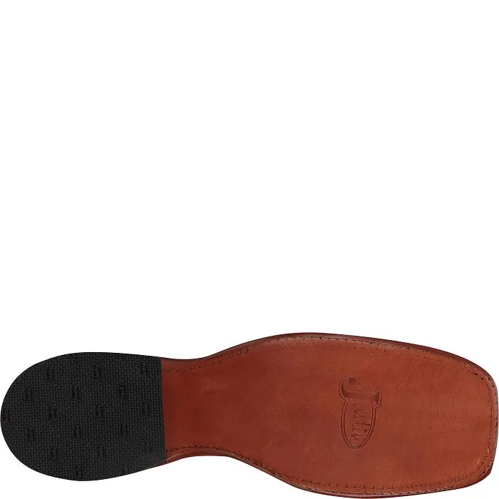 Justin Men's Poston Jet Black Cowhide Boot Insulated Work Boots At Walmart