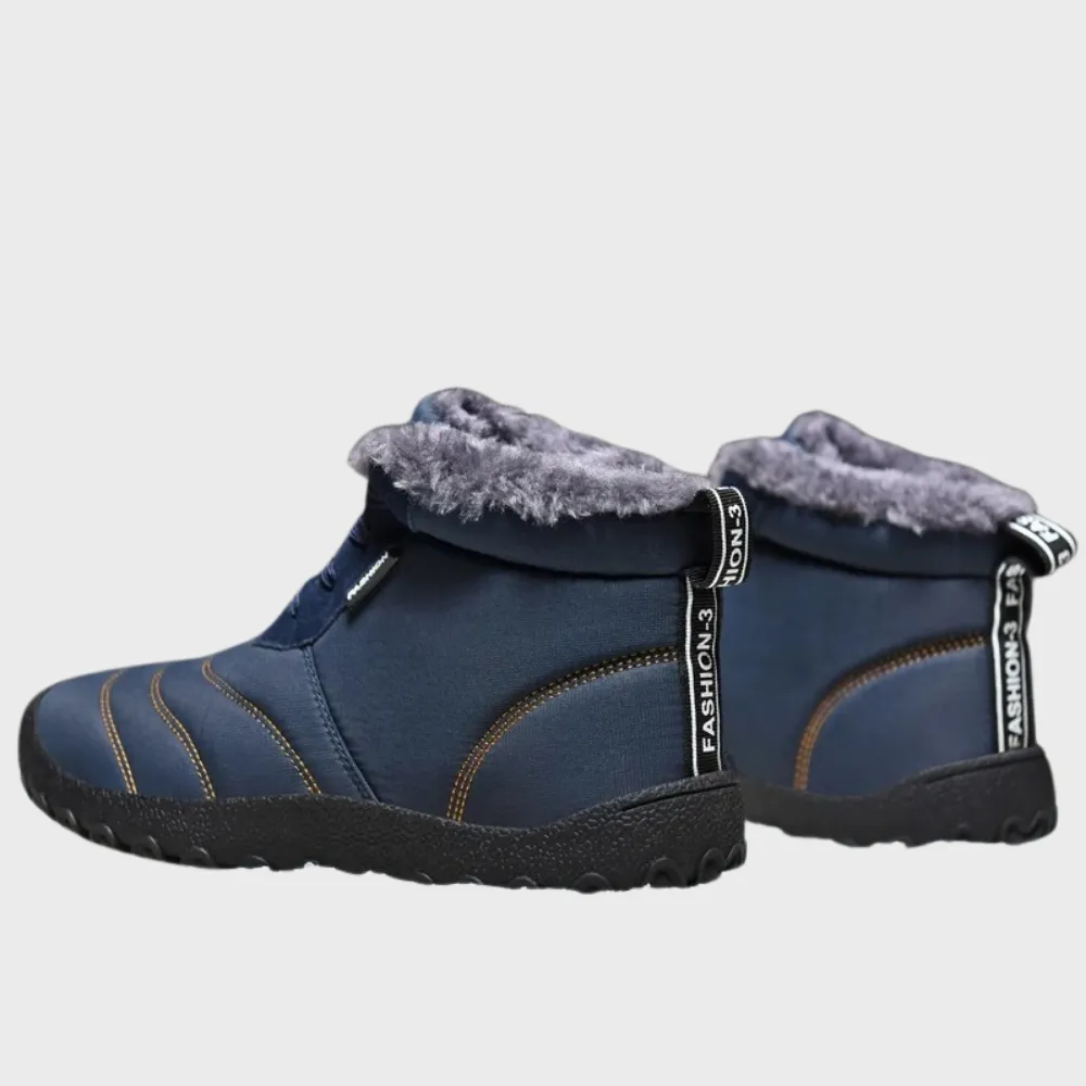 Nohr - Comfortabele blotevoetsschoenen Leopard Ankle Boots