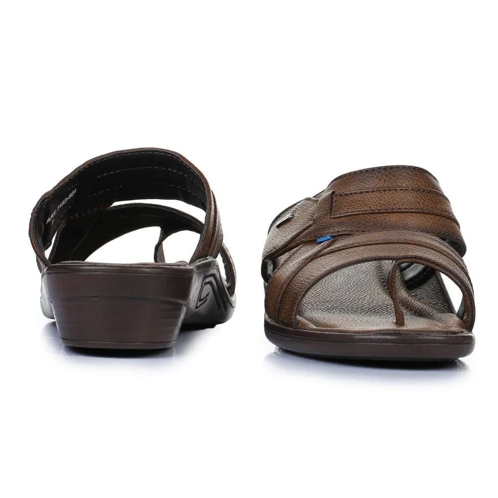 Coolers Casual (Brown) Slippers For Men 7153-601N By Liberty Knockoff Ugg Slippers