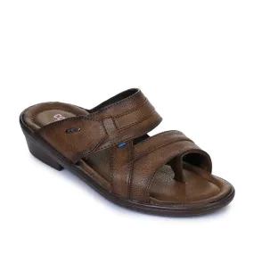 Bunny Slippers Don't Be A Menace Coolers Casual (Brown) Slippers For Men 7153-601N By Liberty