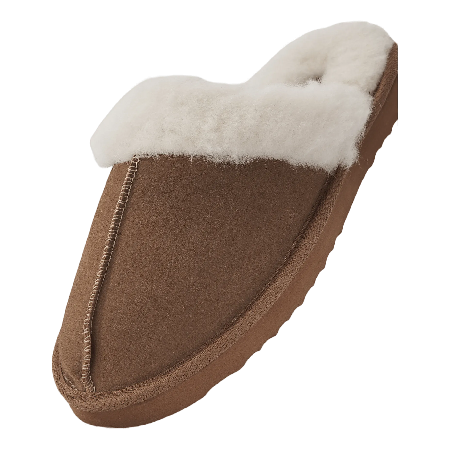 Birkenstock Slippers Tamara W Warm Leather Slipper Sudan Brown