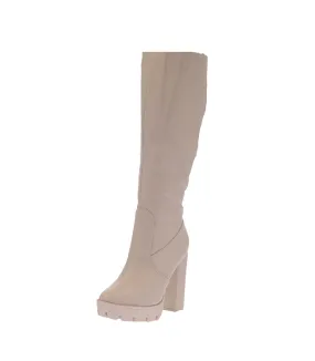 WOMAN'S SHOES IVORY PU BOOTS DALE-25 Kerwin Frost Adidas Shoe
