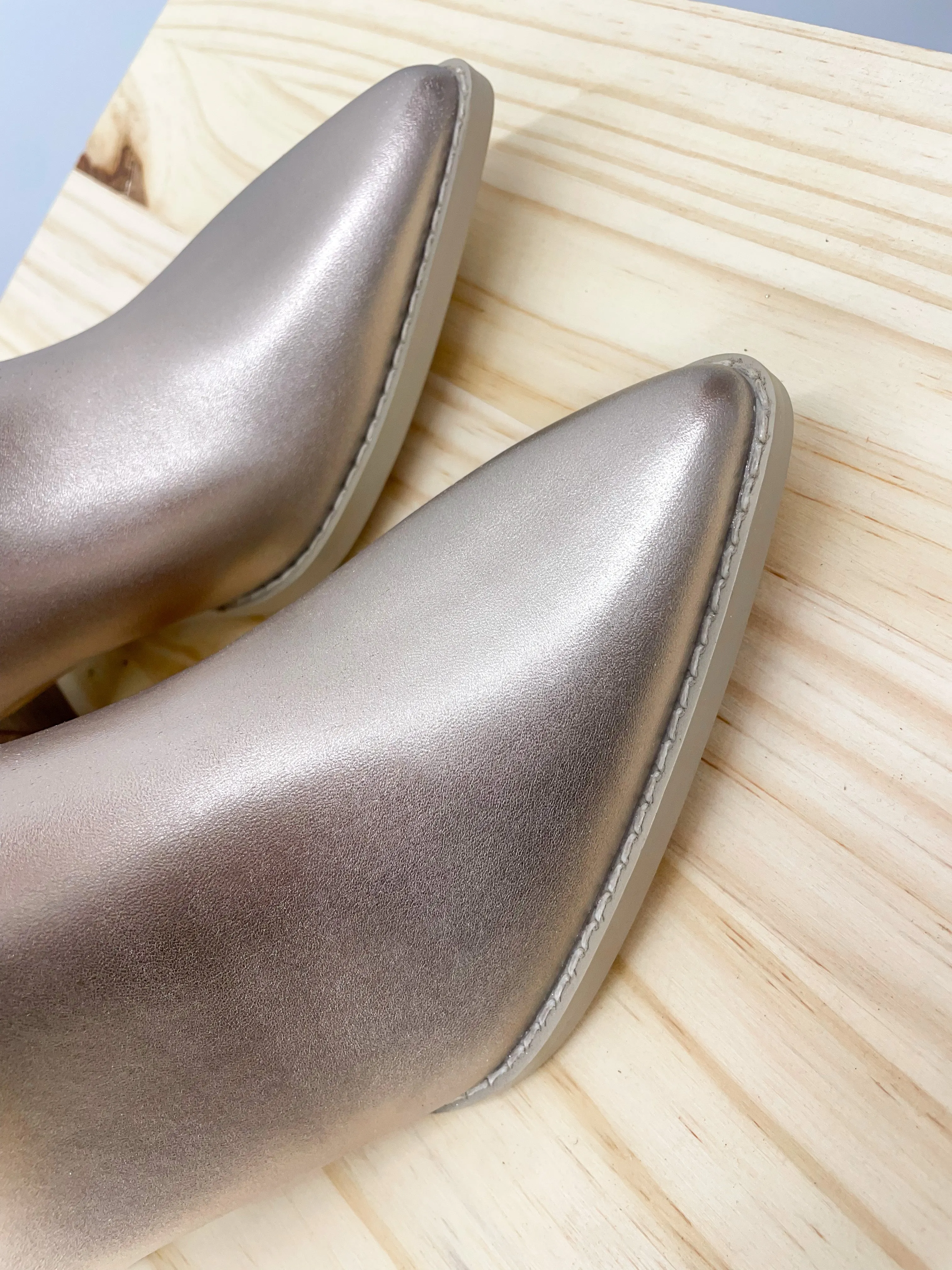 Adidas Slip On Running Shoes The Rowan Champagne Fringe Cowboy Booties 6.5-9