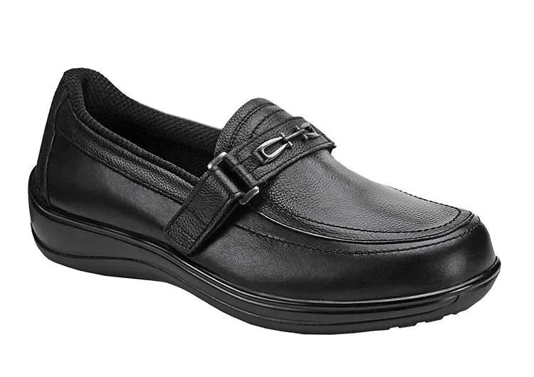 Orthofeet Women - Chelsea - Black To Boot Loafers