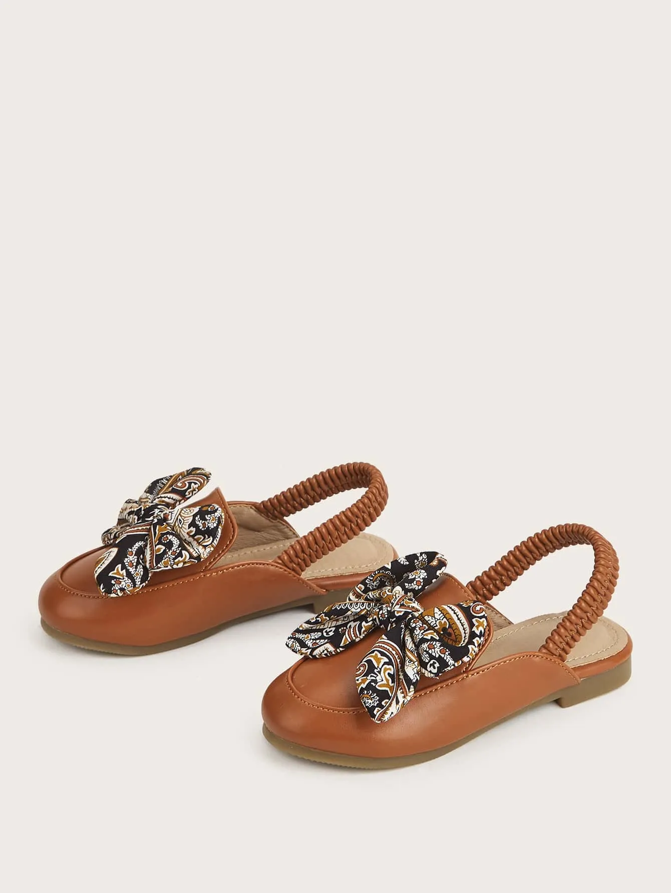 Toddler Girls Bow Decor Flat Mules Asics Tokyo Marathon 2020 Shoes