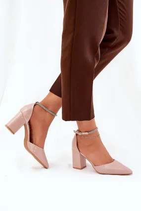High Heels Fetishism Block heel pumps