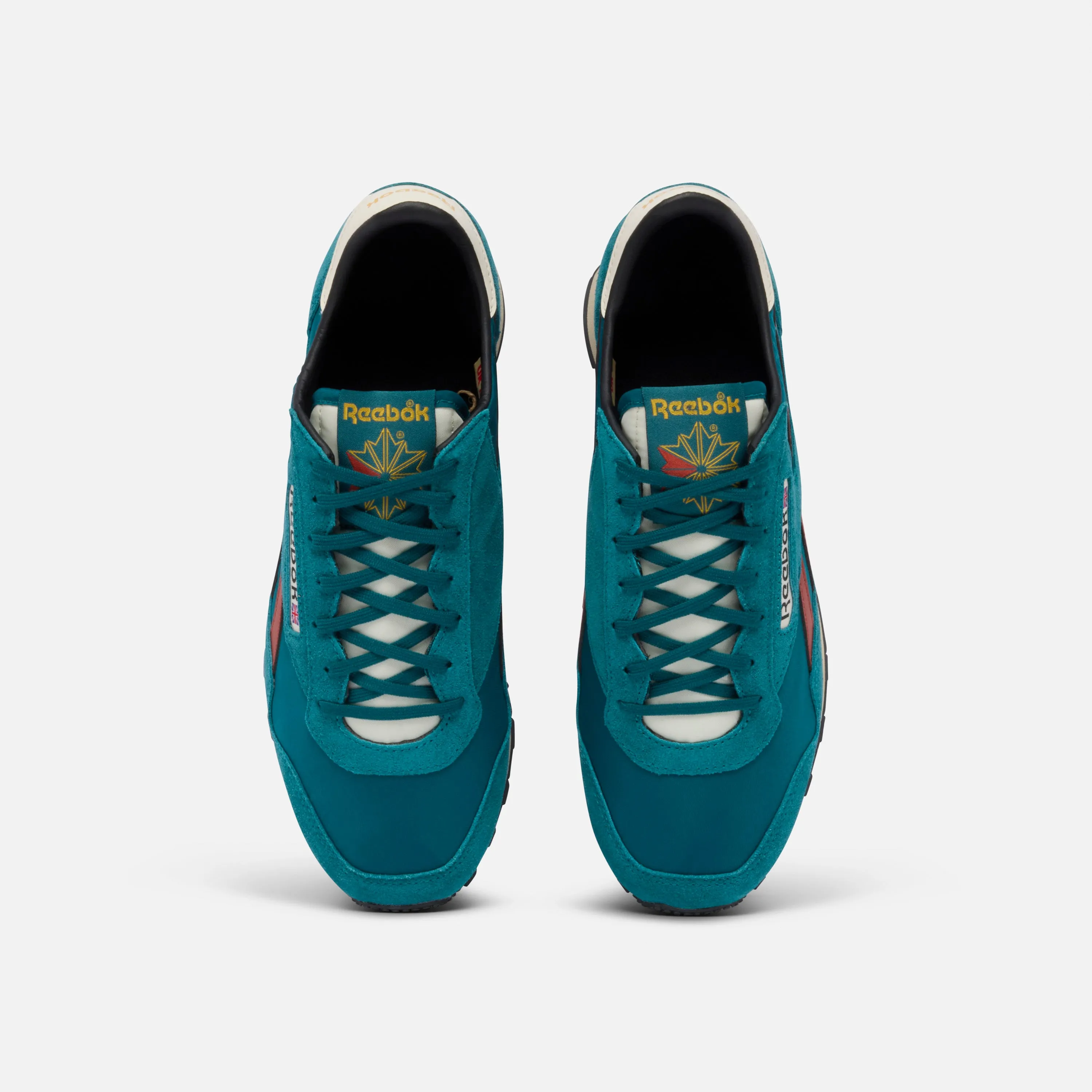 Asics Cricket Spikes Shoes Aztec Ii Retro Teal/Alabaster/Burnt Red