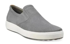 ECCO Soft 7 Wild Dove Mens Slip On Embroidered Adidas Shoes