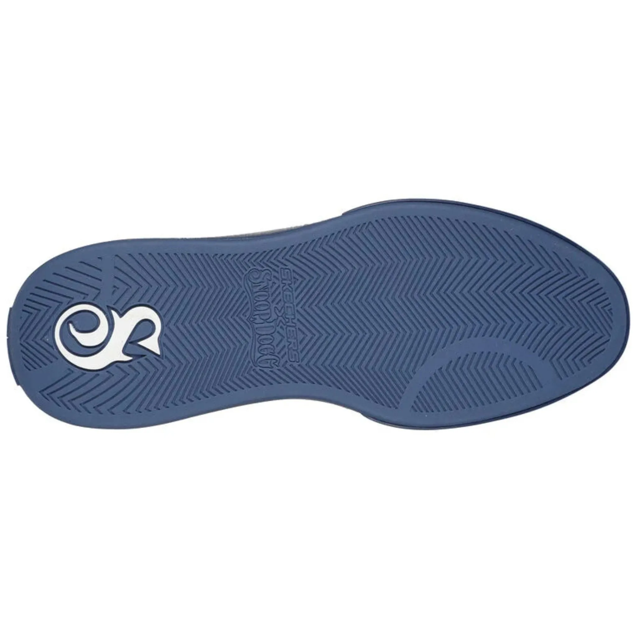 Skechers Men's 251032 Snoop One-OG Tela White Navy Slip-ins Casual Shoes Wedge Adidas Shoes