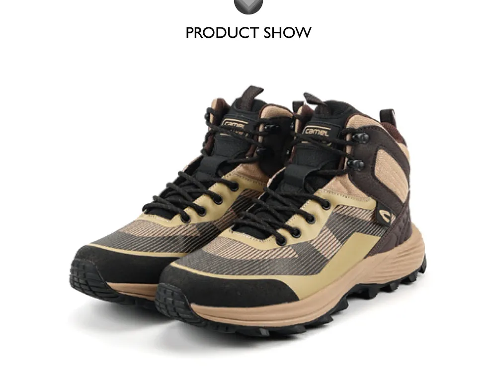 Ugg Type Boots camel active High Cut Microfiber Boots Men Light Khaki GRAZOR-882450-WA1SV-61