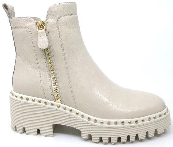 Adidas Softball Shoes Django & Juliette Ospott Leather Boot - Vanilla