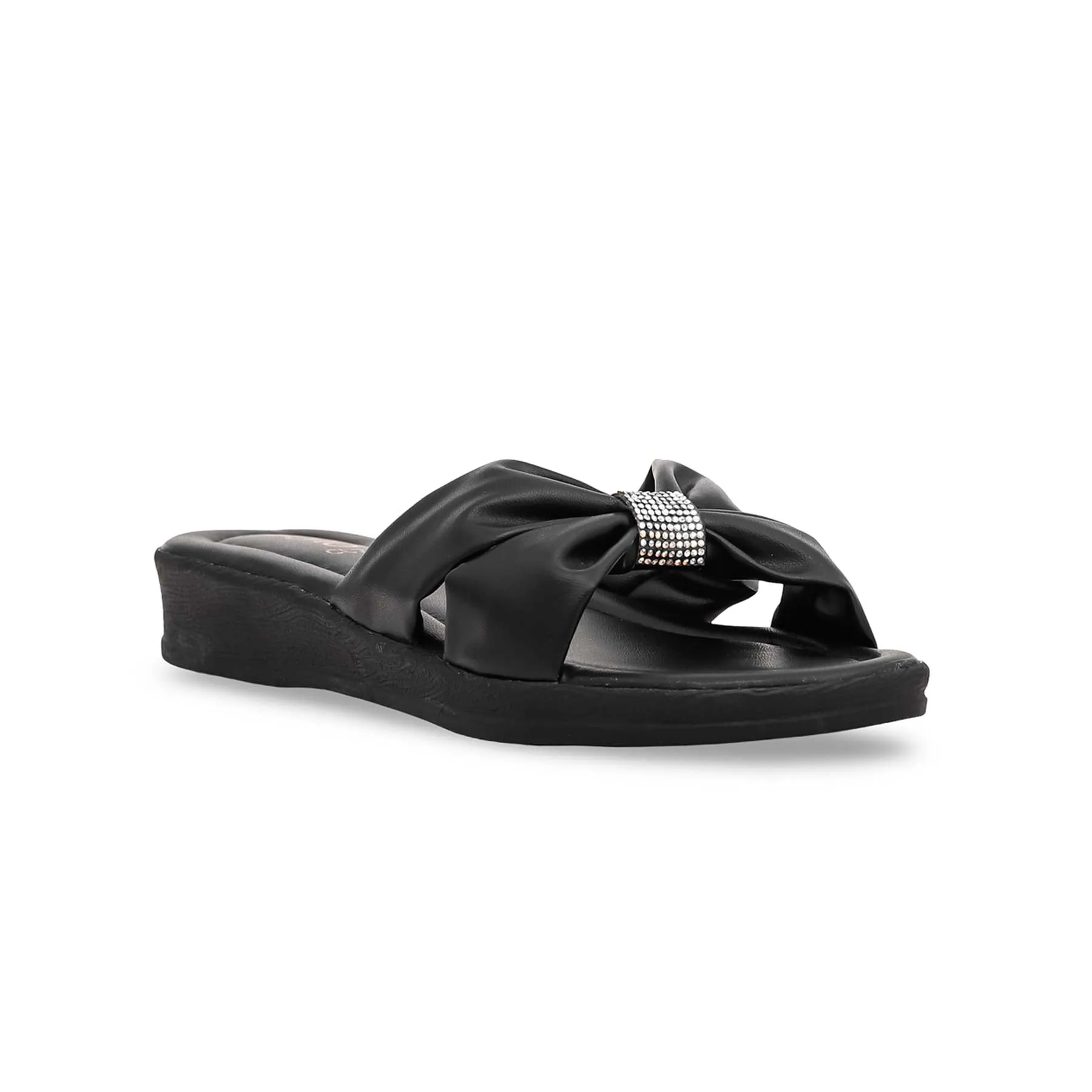 Black Casual Softy CL7126 Shoes With Support For Flat Feet