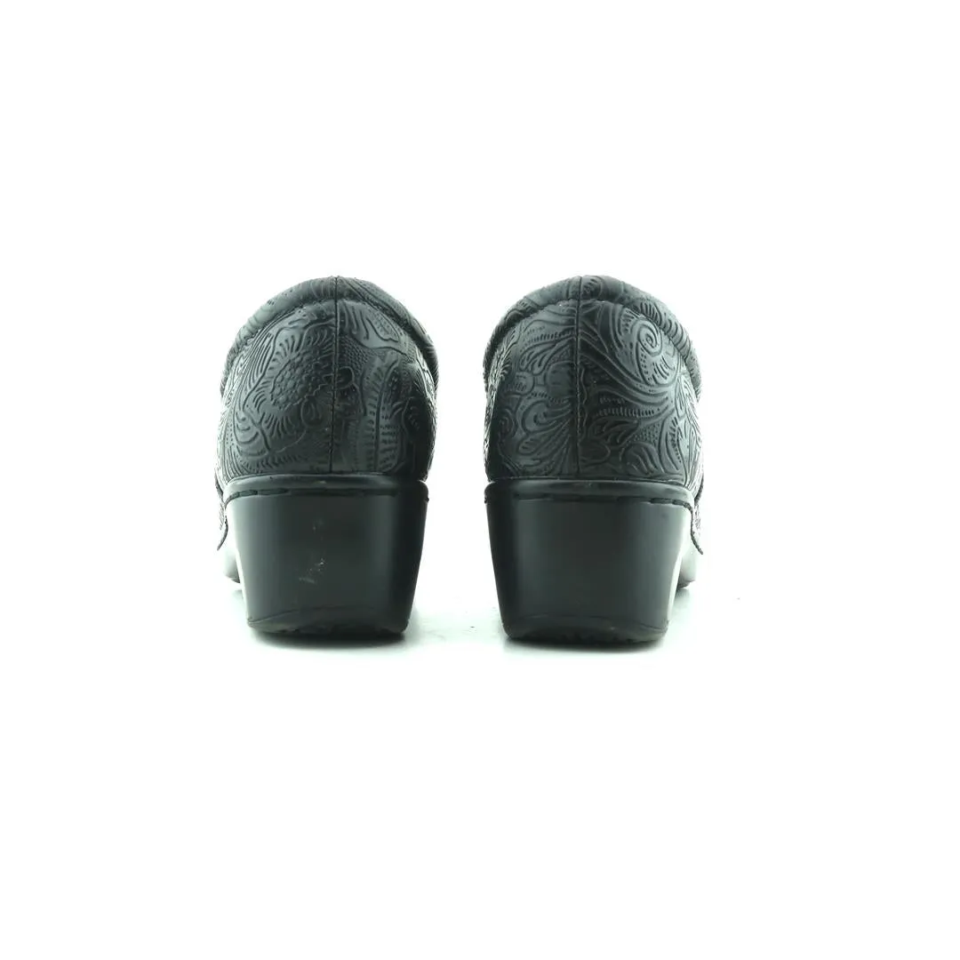 YUU MEMORY FOAM Casual Black Leather Shoes