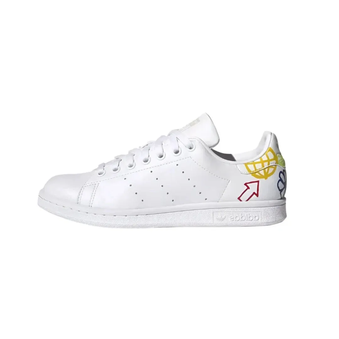 Adidas Football Shoes World Cup Women's Adidas Stan Smith Doodle - Cloud White