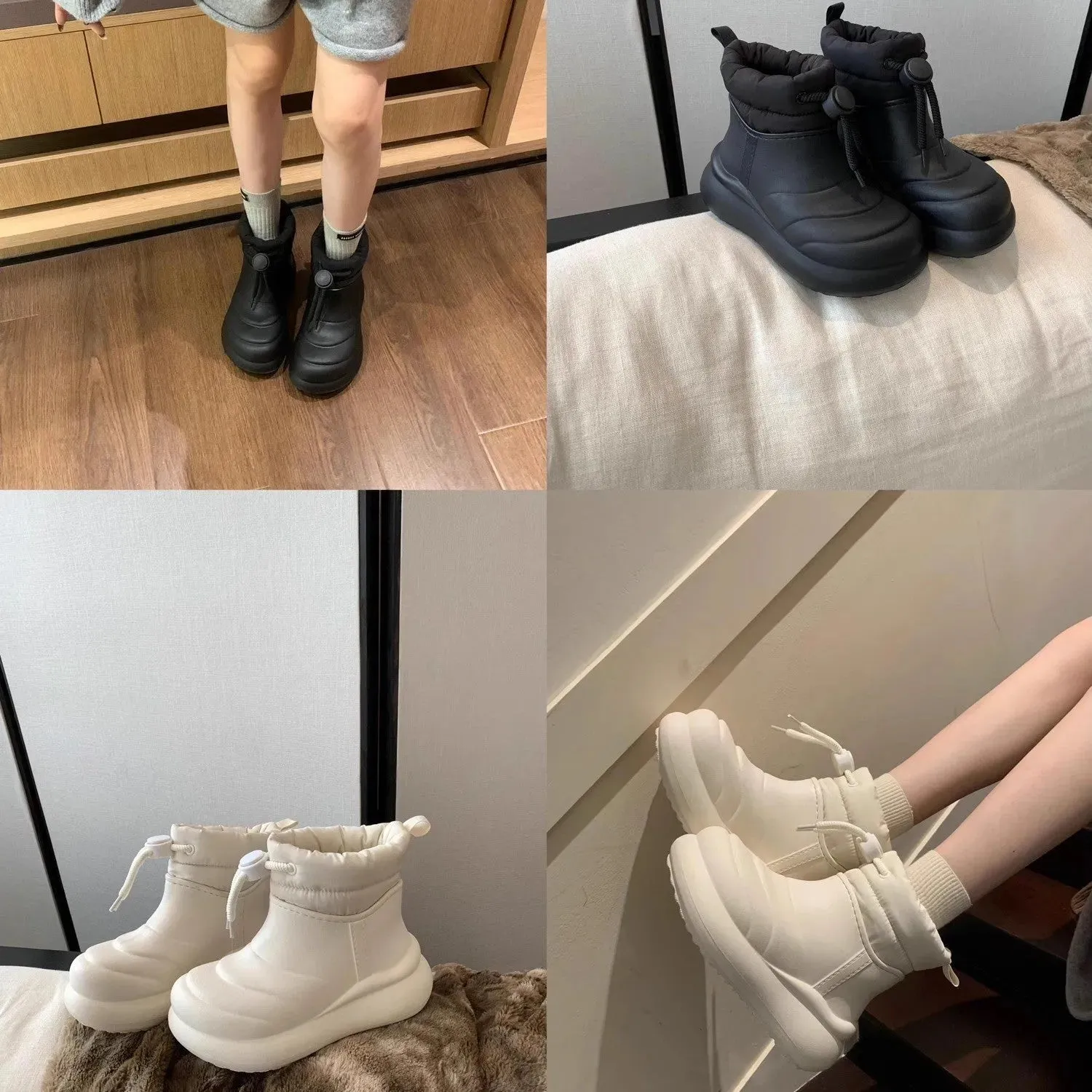 Chunky Winter Boots Adidas Shoes.