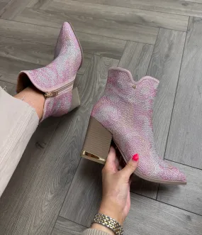 Una Healy (U19) The Last Chord Diamant Cowboy Boot - Razzmattazz Suede Adidas Shoes