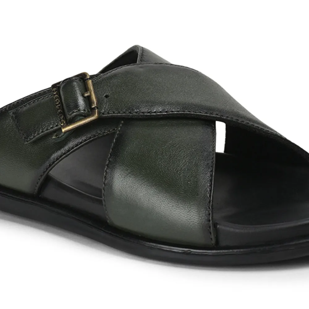 Dust Slippers Healers By Liberty Men SOFT-1 Olgreen Casual Slippers