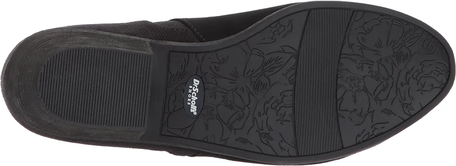 Midi Dress And Shoes Dr. Scholl's Women's Brief Shooties  Color Black Fabric Size 8.5M