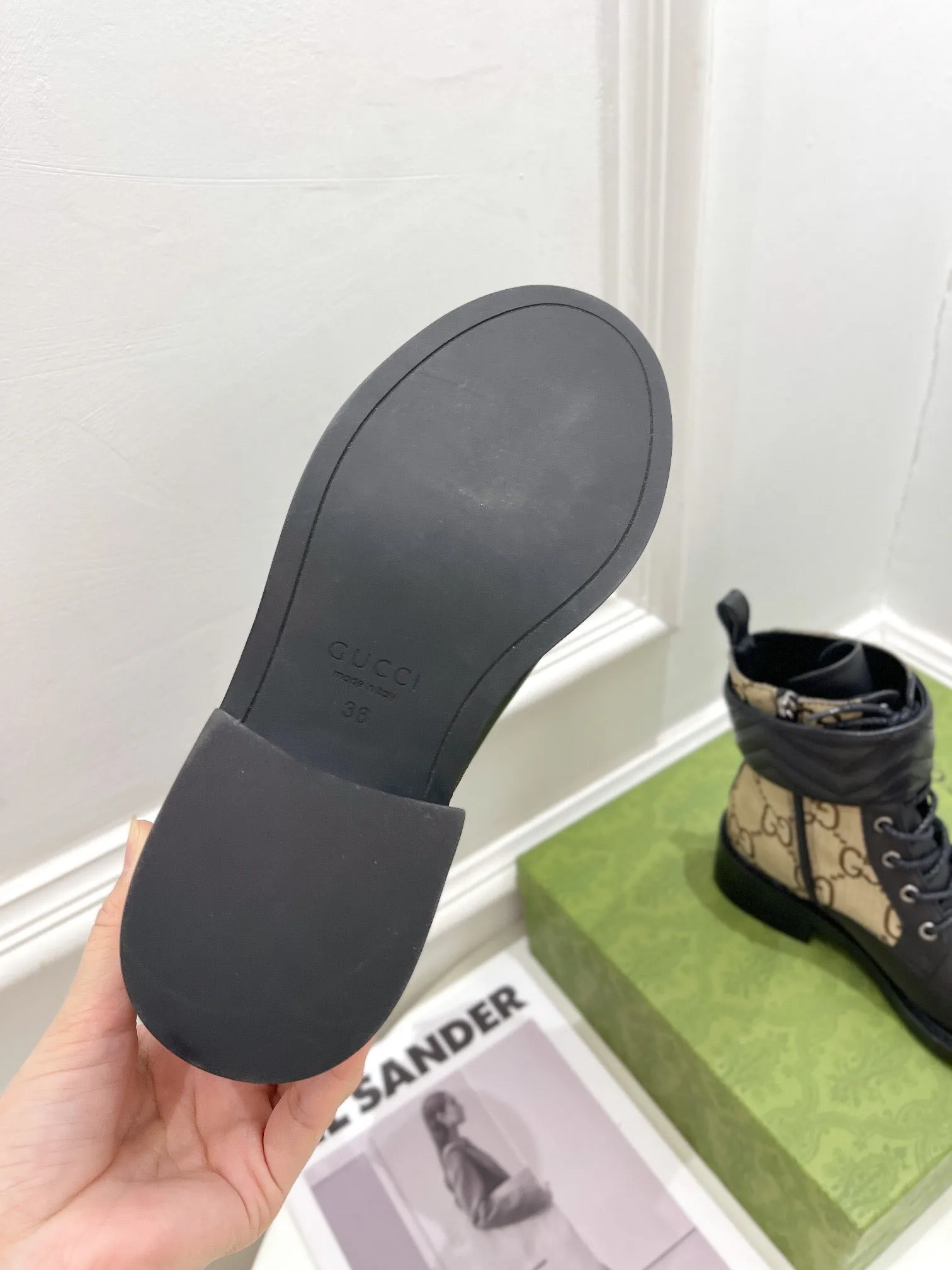 SE691  Size 5-10   Material: Cowhide  Lining: Sheep skin Sole: Rubber Adidas Baby Shoes