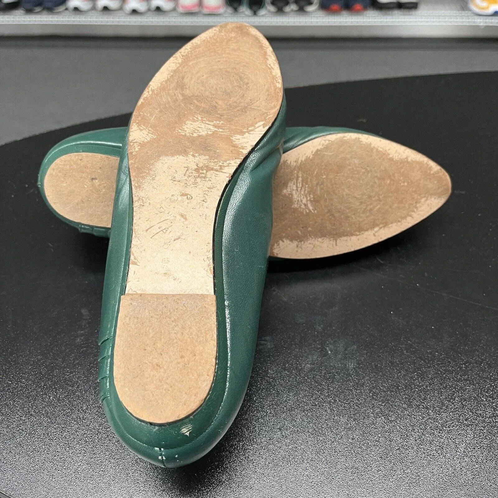 Vintage Jacobsons Women's Dress Shoe Leather Flats Size 7 M Asics Jolt 4 Wide Running Shoe