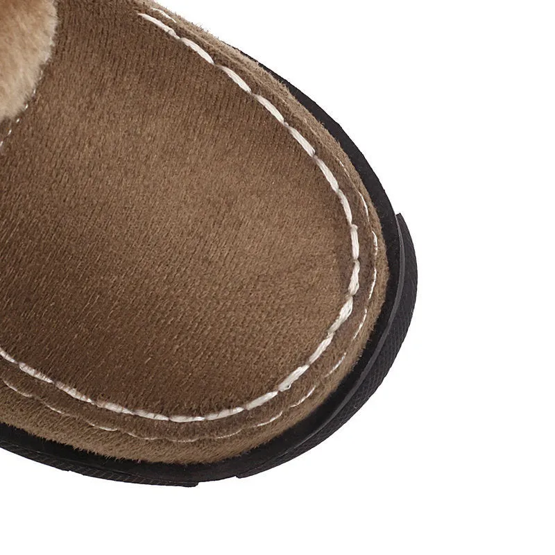 Vintage Winter Warm Snow Boots for Women Snow And Water Boots