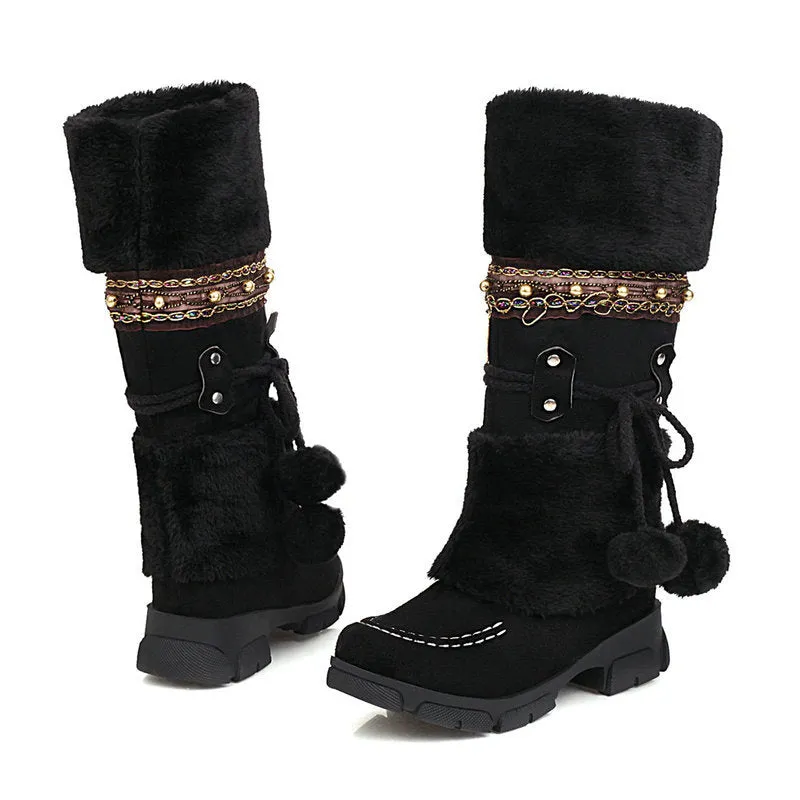 Snow Boots Available Near Me Vintage Winter Warm Snow Boots for Women