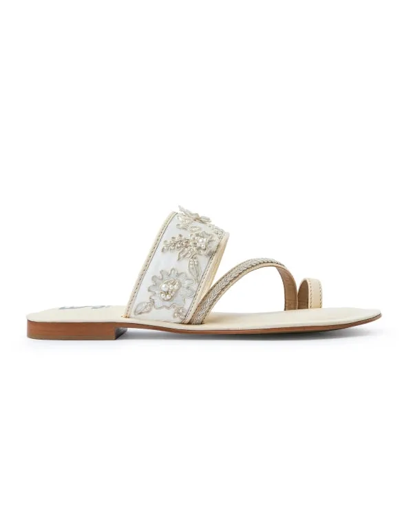 French Vanilla : Kolha Flats Arch Shoes For Flat Feet