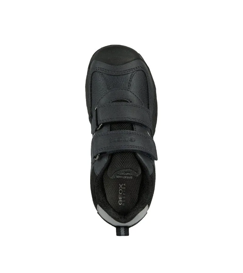 Geox Grey Junior Boys Runners J261VA Asics Running Shoes Nimbus 24