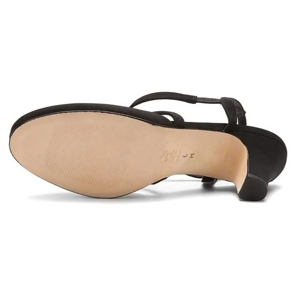 Walking Cradles Caliente Heel Black Micro (Women's) Boots Vs Dress Shoes