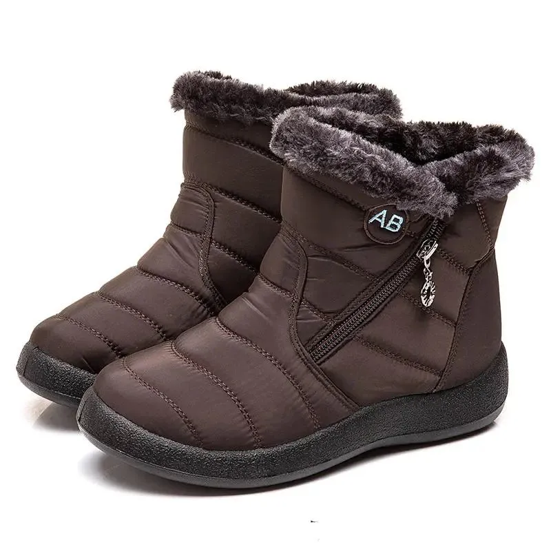 Waterproof Ankle Snow Boots for Women  Warm & Cozy Comfort